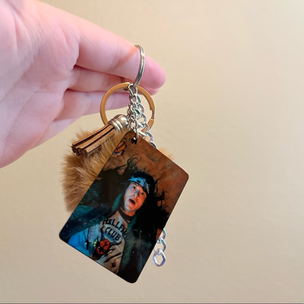 Eddie Munson keychain